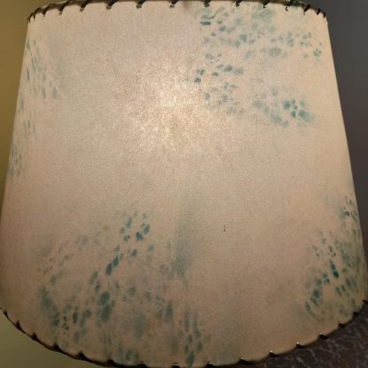 1950's American Lamp With Original Shade And Finial - Image 6