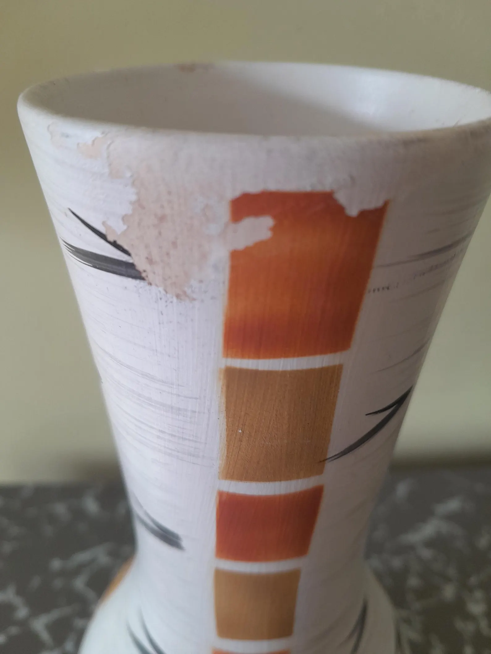 Pair Of English Mid Century Vases. Made By Ranleigh - Image 4