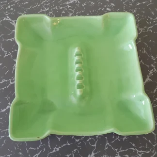 Mid Century California Pottery Atomic Ashtray. Vintage