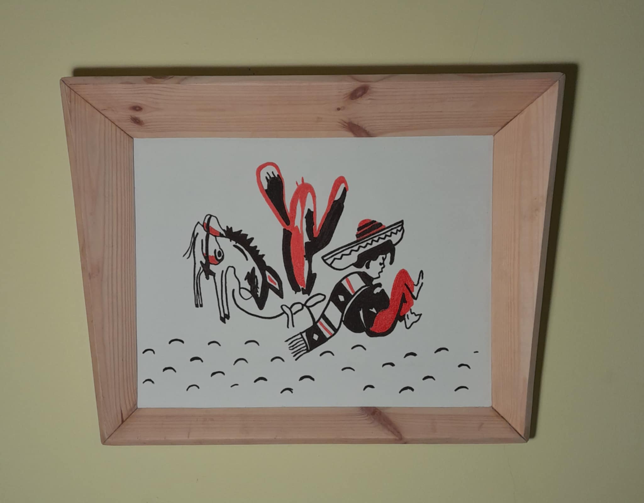 Retrashade Picture Of A Mexican Boy And Donkey