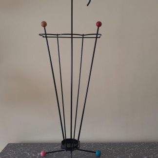 Mid Century Atomic Umbrella Stand. Vintage Kitsch. 1950's