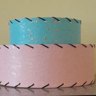 Retrashade 2 Tier Fibreglass Lampshade