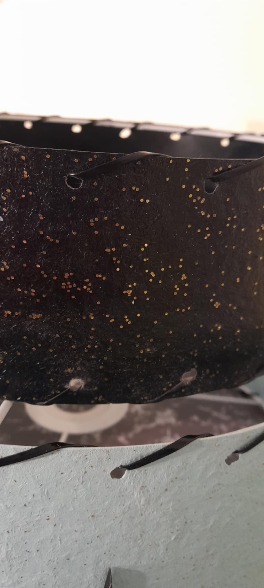 Retrashade 2 Tier Fibreglass Lampshade - Image 3