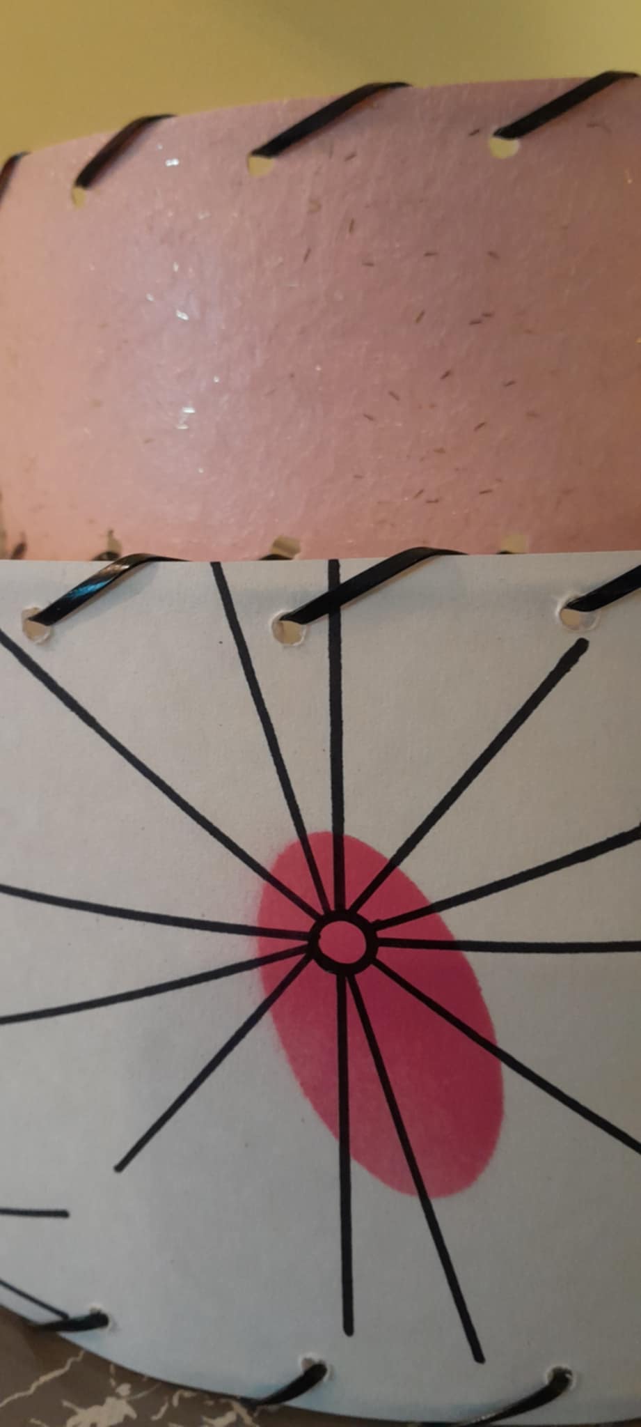 Retrashade Atomic Boomerang 2 Tier Lampshade - Image 2