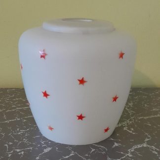 Mid-Century Atomic Glass Ceiling Shade