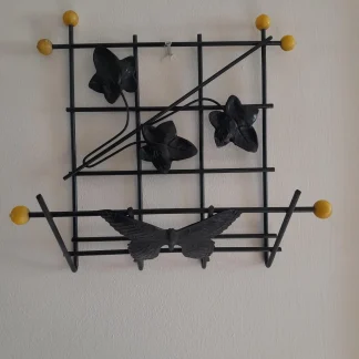 1950's/60's Atomic Wire Letter Rack. Vintage Kitsch.