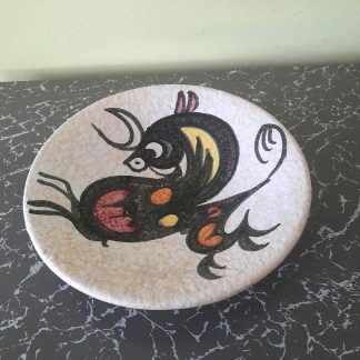Mid Century Saguino Toledo Bull Wall Plate/Dish.