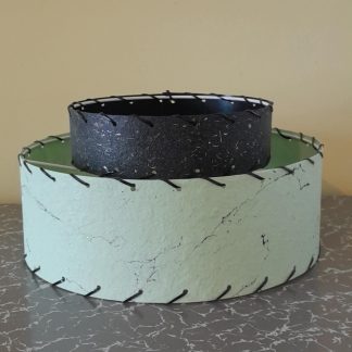 Retrashade 2 Tier Fibreglass Lampshade