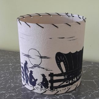 Reproduction Fibreglass Western Style Drum Shade