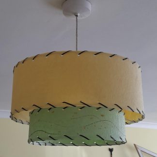 Retrashade 2 Tier Fibreglass Lampshade