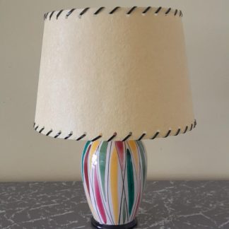 1950's Italian Ceramic Table Lamp