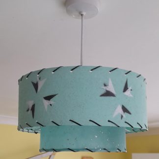 Retrashade 2 Tier Fibreglass Lampshade