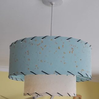 Retrashade 2 Tier Fibreglass Lampshade